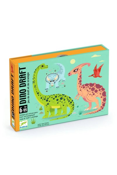 djeco Joc de carti Dino draft,