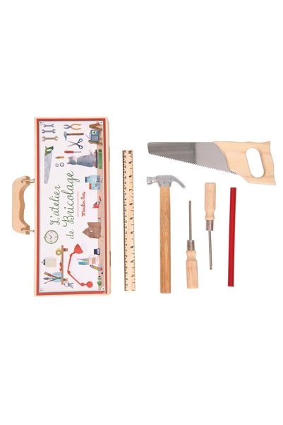 Moulin Roty Set de unelte in valiza,