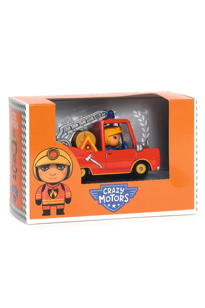 djeco Masina de pompieri Colectia Crazy Motors,