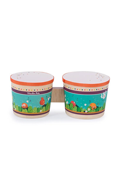 Moulin Roty Instrument muzical Bongo Jungla,