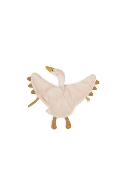 Moulin Roty Jucarie senzoriala bebe Comforter lebada,