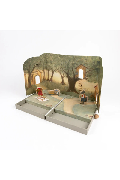 Egmont Toys Joc de povesti cu figurine din lemn,