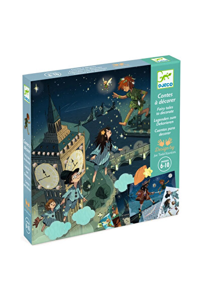 djeco Peter Pan - poveste de decorat,