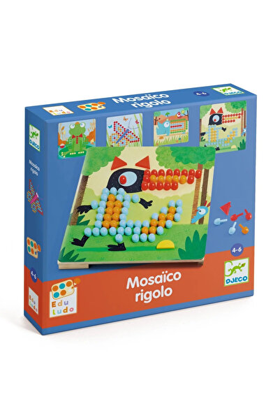 djeco Joc educativ Mozaic rigolo,