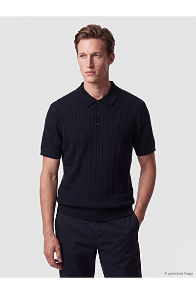 LC Waikiki Tricou pentru bărbați cu guler tip Roba Giant, din colecția Shinin...