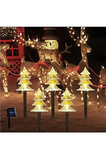 OEM Instalație solară cu 5 braduri decorative pentru grădină
