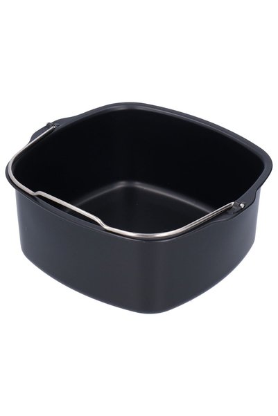 OEM Tavă de copt pătrată pentru friteuză cu aer cald, rezistentă la căldură, ...