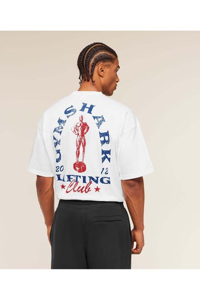 GYMSHARK Trophy Graphic T-Shirt