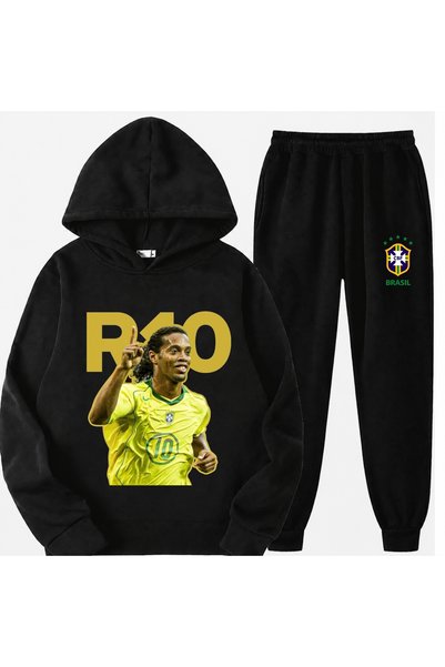 PANDORICA Ronaldinho Dječja trenerka sa printom, donji i gornji deo, 100% pamuk