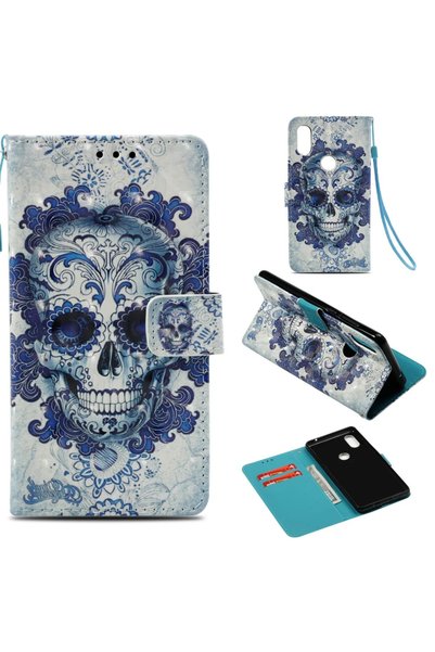 OEM Husă portofel pentru Xiaomi Mi 11 Lite cu slot pentru carduri, închidere ...