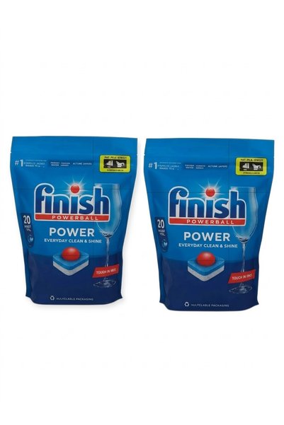 Finish Powerball Dishwasher Tablets - Daily Cleaning & Brilliant Shine 20X20 ...