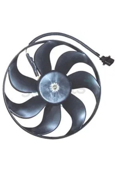 meydan Radyatör Fanı Motorlu Klimasız (7KANAT) (Bosch Tipi) ; Volkswagen Lupo - 1999-2002