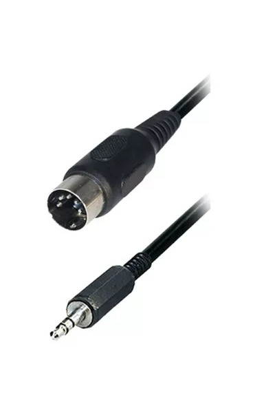 OEM Cablu audio stereo 1.5m 3.5 mm JACK tata - 5PIN DIN tata