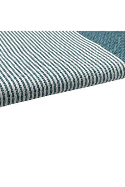 Sand & Sol Honeycomb Beach Towel Dark Blue - 100% Recycled Cotton Fouta 200 x...