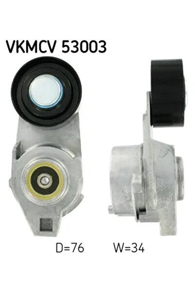 SKF Devirdaimli Eksantrik Gergi Kiti VKMCV 53003
