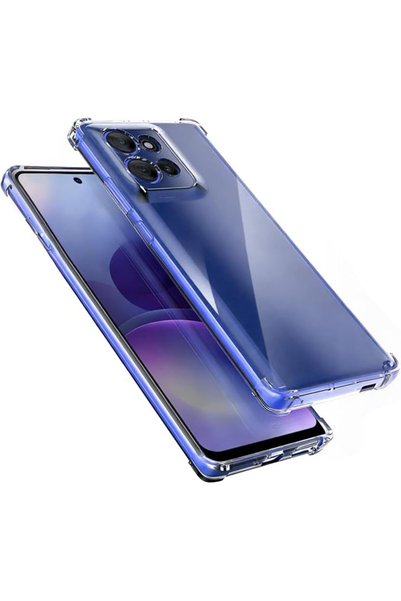 GENERAL Compatible with Motorola G56 Case Cover Clear TPU Case Shockproof Bum...