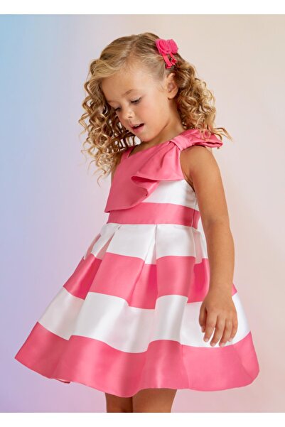 MAYORAL فستان بناتي مزين بالزهور من Abel&Lula_mnvs5042