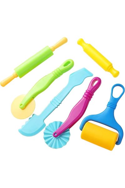TERRIFI Modeling Clay Tools 6 Pcs, for Creative Shaping and Molding with Doug...