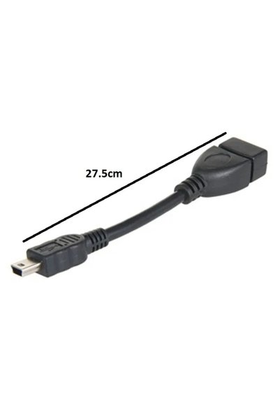 OEM Cablu adaptor OTG miniUSB - USB mama 27.5cm case de marcat tablete telefo...