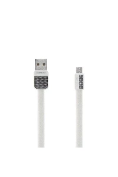 Remax Cablu Platinum Micro USB RC-044 Alb 1m