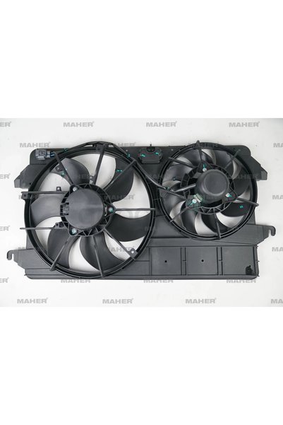 MAHER Fan Radyatör TRANSIT Connect 2002-2013 1.8 Tdci Davlumbazlı (Çift Motor)