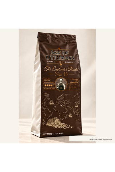 Explorer No. 13 Etiyopya Guji Hambella Grade 1 Çekirdek Kahve 1 kg