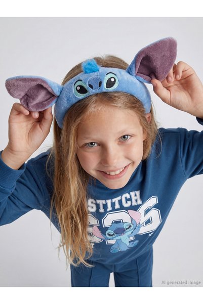 LC Waikiki LCW JOY Karışık Stitch Figürlü Kız Çocuk Pelüş Taç