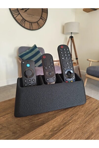 ELİSY 3D Printing Three Remote Control Stand Coffee Table and Tabletop Remote...
