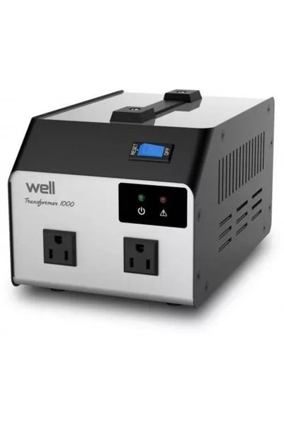 Well Convertor tensiune 220V - 110V 1000VA 2 iesiri