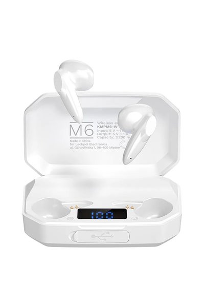 Kruger&Matz Casti bluetooth 5.1 M6 KMPM6-W
