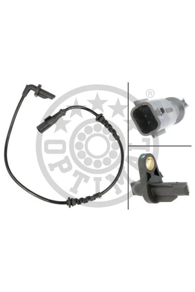 OPTİMAL ABS Sensörü Sol Arka Dacia Duster 2010
