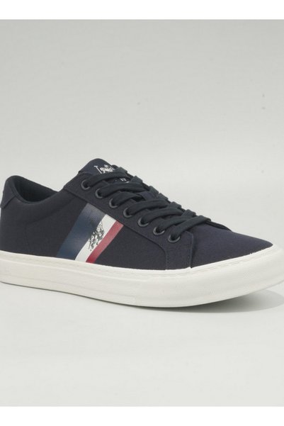U.S. Polo Assn. حذاء رياضي رجالي من COSTA GLB 6FX مخطط برباط عند الكاحل