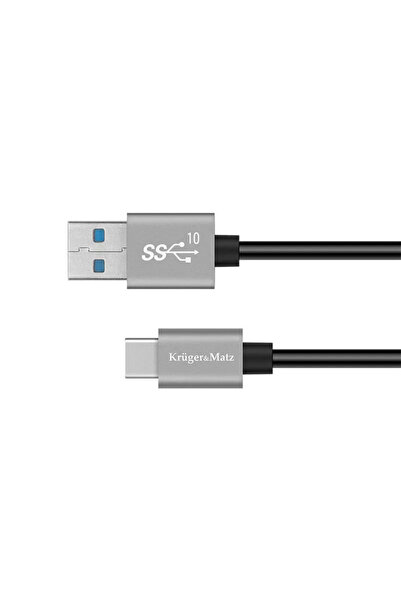 Kruger&Matz Cablu USB 3.0 - USB TYPE C 0.5m