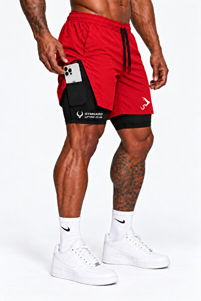 Gymhard Sport Hybrid 2-in-1 Tights Shorts