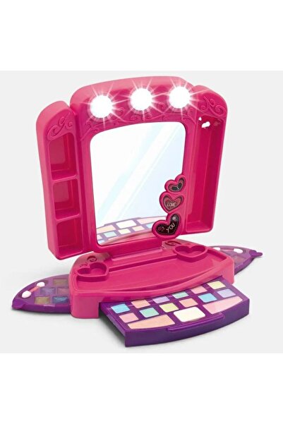 UnderShop Jewelry Box with Makeup Accessories and Light – for children aged 3+