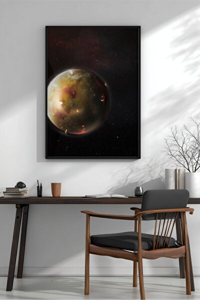 KEYFHOME Junos Epilog Partea 4 Science Fiction Spațiu Încadrat MDF Tablou Pos...