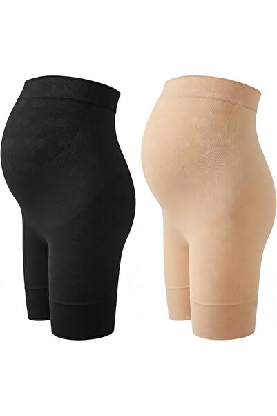 GENERAL Seamless Maternity Belly Support Short, Shaper Panty Pregnancy Underw...