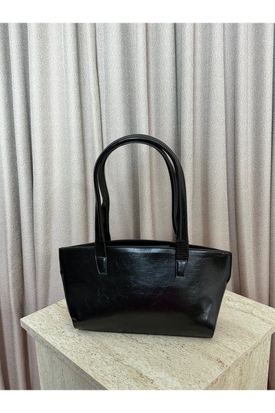 Remy Bags Siyah Baget Omuz Çantası
