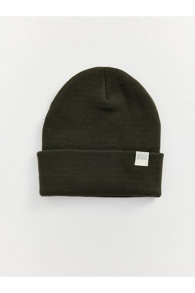 LC Waikiki Beanies - Khaki - Striped