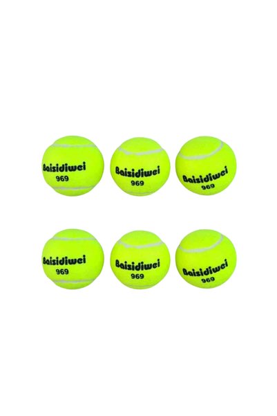 6’lı Tenis Topları Seti Spor ve Eğlence İçin İdeal