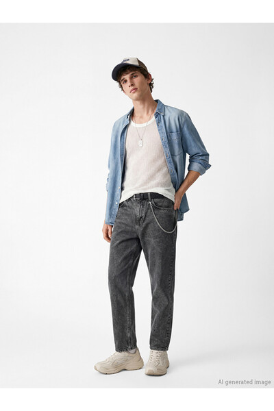 LC Waikiki 745 Blugi Baggy Fit pentru Bărbați