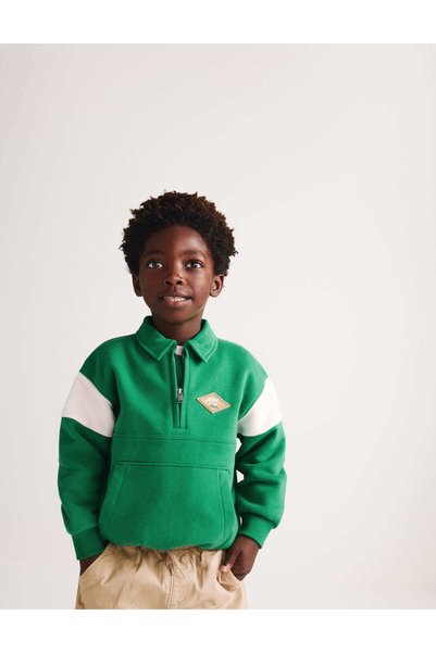 Marks & Spencer Yarım Fermuarlı Yakalı Sweatshirt