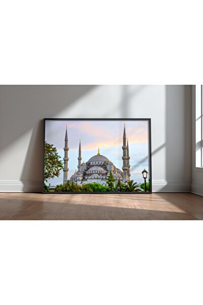KEYFHOME Moschee și arhitectură islamică nr 29 Tablou MDF înrămat Poster Salo...