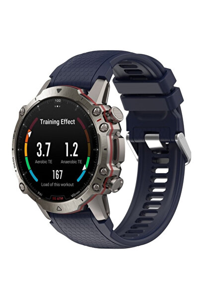 XGSM Curea de silicon QuickFit 22mm, Albastru marin