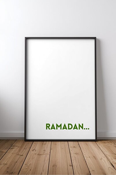 KEYFHOME Ramadan Islamic Art No 6 Înrămat MDF Tablou Poster Living Decor de p...