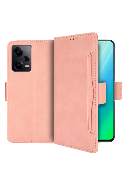 XGSM Husă tip carte pentru Xiaomi Redmi Note 12 5G / POCO X5 5G, Slot pentru ...