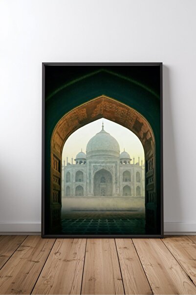 KEYFHOME Mosque and islamic architecture no 80 framed mdf table poster living...