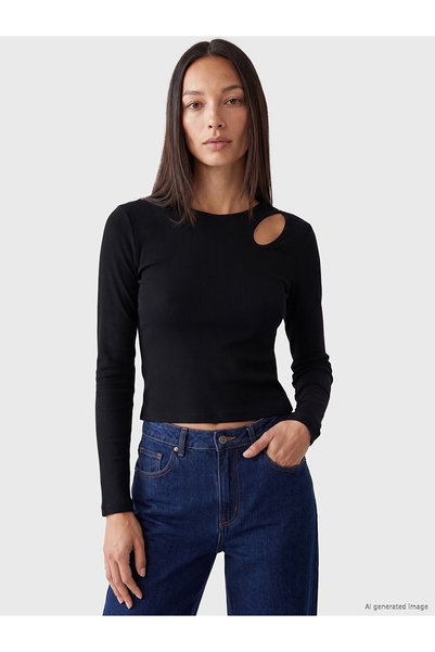 LC Waikiki Nevavm Black Camisole with a Difference Flat Super Skinny & Extra ...