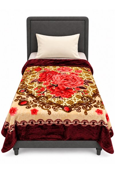 Ice Bear Luxury Soft & Warm Winter Blanket, 4KG Heavyweight Premium Blanket w...