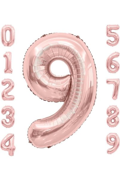 GENERAL Number Balloons,Number 1,Party Decorations for Birthday Engagement We...
